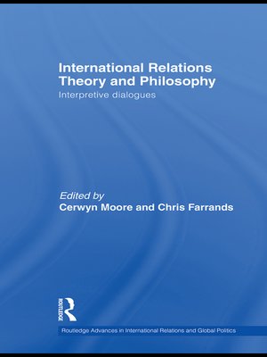 cover image of International Relations Theory and Philosophy